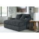 Midnight Madness Gunmetal Living Room Set