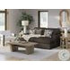 Midnight Madness Chocolate Living Room Set