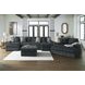 Midnight Madness Gunmetal Oversized Chaise