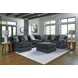 Midnight Madness Gunmetal 6 Piece Sectional with Chaise