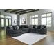 Midnight Madness Gunmetal 6 Piece Sectional with Chaise