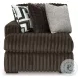 Midnight Madness Chocolate Brown Super Chaise