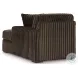 Midnight Madness Chocolate Brown Super Chaise