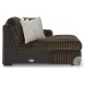 Midnight Madness Chocolate Brown Super Chaise