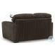 Midnight Madness Chocolate Living Room Set