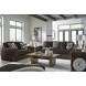 Midnight Madness Chocolate Loveseat