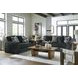 Midnight Madness Gunmetal Living Room Set