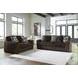 Midnight Madness Chocolate Living Room Set