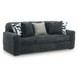 Midnight Madness Gunmetal Sofa
