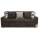 Midnight Madness Chocolate Living Room Set