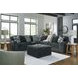 Midnight Madness Gunmetal 5 Piece Sectional