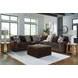Midnight Madness Chocolate 5 Piece Modular Sectional