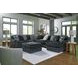 Midnight Madness Gunmetal 6 Piece Chaise Sectional