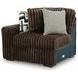 Midnight Madness Chocolate 5 Piece Modular Sectional