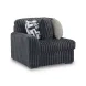 Midnight Madness Gunmetal Sectional