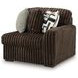 Midnight Madness Chocolate 5 Piece Modular Sectional