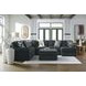 Midnight Madness Gunmetal 4 Piece Chaise Sectional