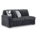 Midnight Madness Gunmetal Sectional