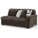 Midnight Madness Chocolate Brown Modular Sectional