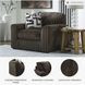 Midnight Madness Chocolate Chair and a Half