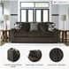 Midnight Madness Chocolate Sofa