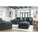 Midnight Madness Gunmetal 2 Piece Sectional Sofa Chaise