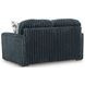 Midnight Madness Gunmetal Loveseat
