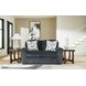 Midnight Madness Gunmetal Loveseat