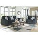Midnight Madness Gunmetal Loveseat