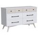Rowan Ash Linen 6 Drawer Dresser