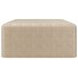 Bridge The Gap Oatmeal Upholstered Rectangular Cocktail Table