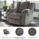 Tulen Gray Rocker Recliner
