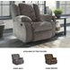 Tulen Gray Rocker Recliner