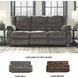 Tulen Gray Reclining Sofa