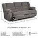 Tulen Gray Reclining Sofa