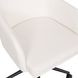 Sydney Cream Upholstered Swivel Desk Chair