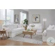 Sutton Snow Slip Cover Loveseat
