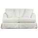 Sutton Snow Slip Cover Loveseat