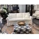 Sutton Snow Slip Cover Rounded Arms Sofa