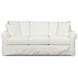 Sutton Snow Slip Cover Rounded Arms Sofa