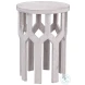 Lloyd White Wash Accent Table