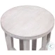 Lloyd White Wash Accent Table
