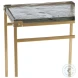 Radley Gold And Cast Glass Accent Table