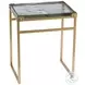 Radley Gold And Cast Glass Accent Table