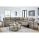 Bearmonte Pebble 2 Piece Modular Reclining Loveseat with USB Charging