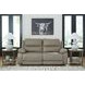 Bearmonte Pebble 2 Piece Modular Reclining Loveseat with USB Charging