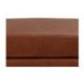Langston Nutmeg Leather Upholstered Rectangular Ottoman