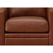 Langston Nutmeg Leather Upholstered Accent Chair