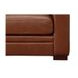Langston Nutmeg Leather 69" Loveseat