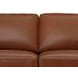 Langston Nutmeg Leather 69" Loveseat